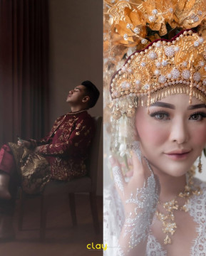 Pernikahan Bidi dan Bams (instagram)